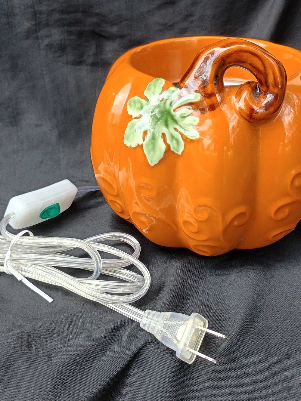 Yankee Candle Large Scenterpiece Fall Pumpkin Meltcup Warmer Retired